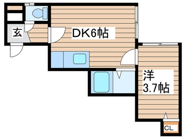 PLAZA IN N14 A棟の物件間取画像